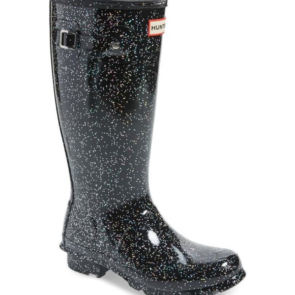 Hunter Shoes - Women's Size 9 Hunter Glitter Rain Boot